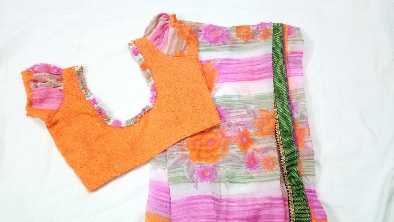 fashion blouse cutting kannada