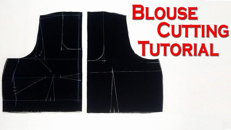 Blouse Cutting | How to Cut Sari Blouse