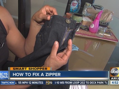 Broken zipper? Fix it in 4 easy steps