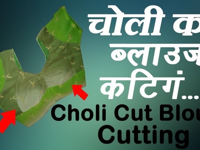 Choli Cut Blouse Cutting in Hindi Part - 1