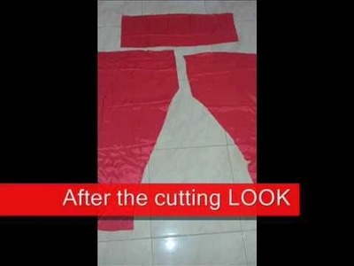 Chudidar Pant cutting easy method