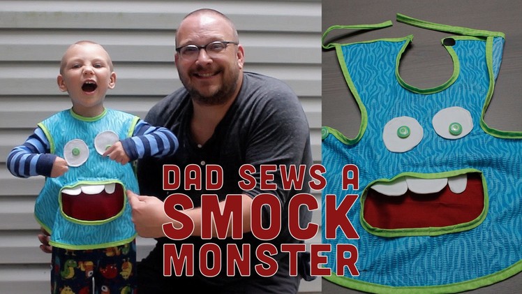 Dad Sews A Smock Monster - Sew an apron and Bias Tape mitered corner