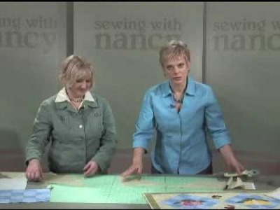 Easily cut quilting setting triangle blocks—on-pointwithout any math