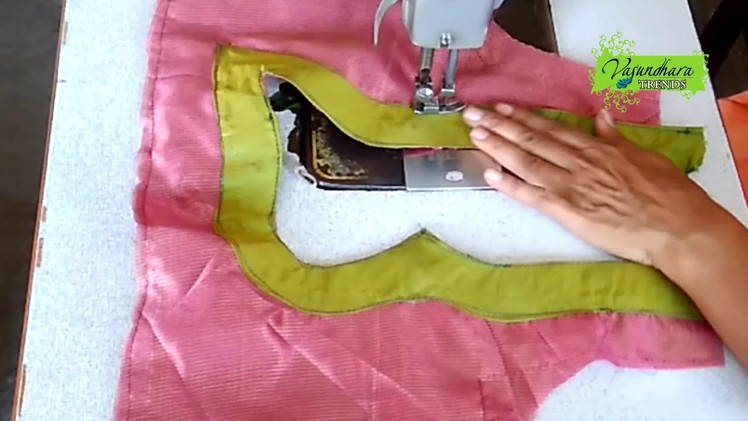 Easy and Simple Blouse Cutting And Stitching At Home || How To Cut  and Stitch Latest Bridal Blouse