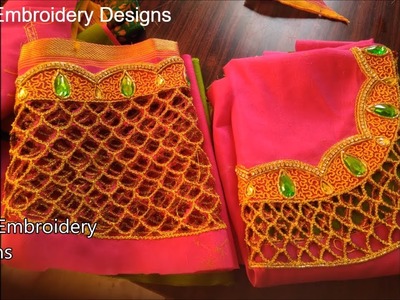 Easy design blouse cutting and stitching at home 2017