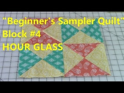 Hour Glass Quilt Block