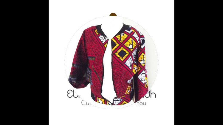 How to make an African Inspired Bomber Jacket