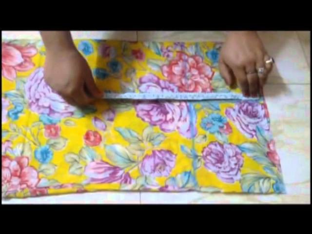 How to measure and cut simple kurti