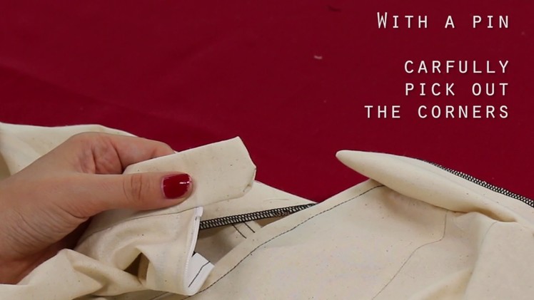 How to sew a straight waistband