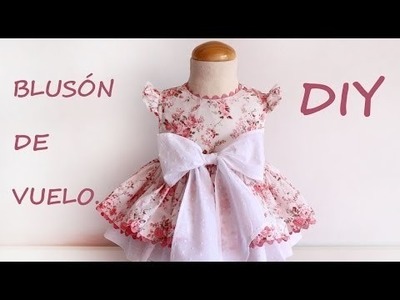 How to sew a twirl blouse for baby girls: Beginner and Advanced sewers