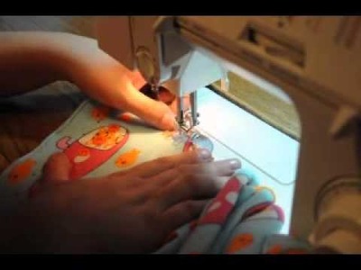 How to Sew Cased Elastic in a Cloth Diaper