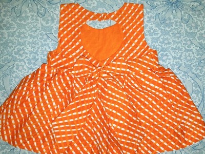Latest Designer Baby Frock Cutting And Stiching ! DIY !