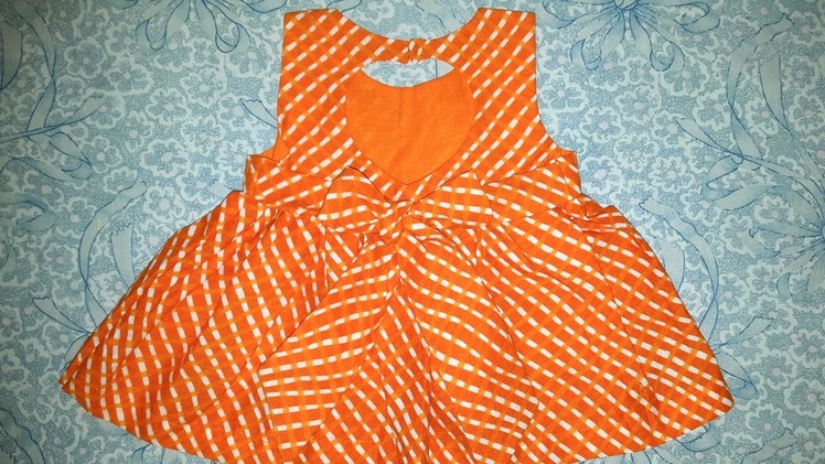 Latest Designer Baby Frock Cutting And Stiching ! DIY !