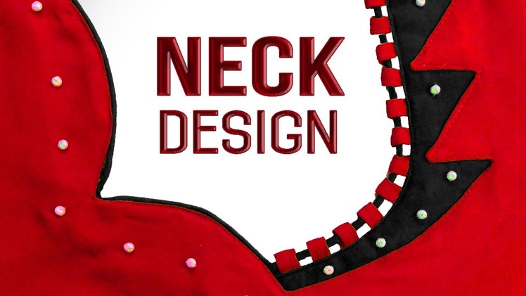 Latest Neck Design for Kameez | Cutting and Stitching | (with English subtitles)