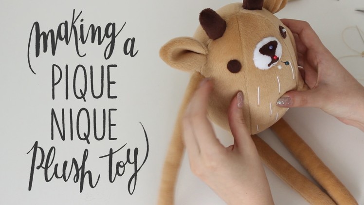 Making a Pique-Nique plush toy
