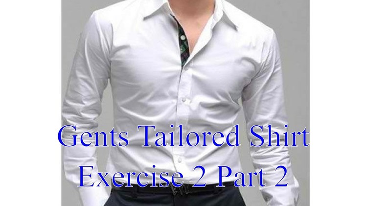 Mens shirts - Exercise 2 part 2 - Attaching the yoke