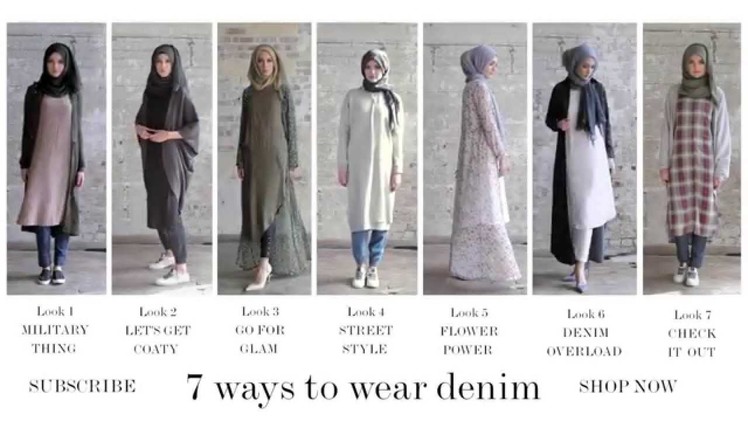 Modest Fashion | Style Guide - 7 Ways to Wear Denim