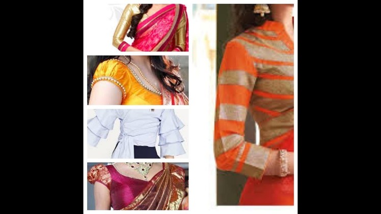 Nice Sleeve design ideas for Blouses || Chudidar || Long gowns || Salwar kameez ||