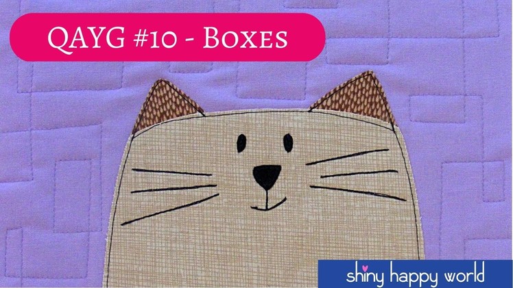 Quilt As You Go #10 - Boxes