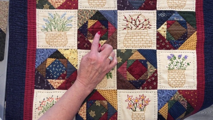 Quilting Question:  What is a "Double Square in a Square?"