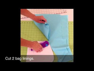 Sew Spoiled Braid Bag Sew Along Part1