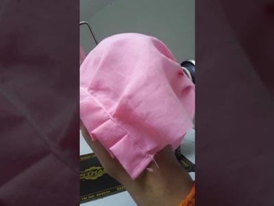 Sewing a baby cap