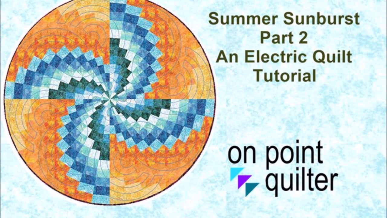 electric quilt 8 tutorials