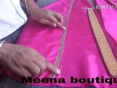 Tulip salwar cutting and stitching in Hindi
