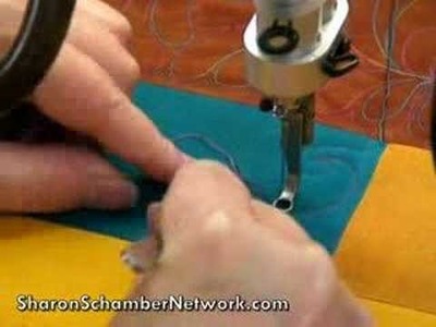 Tying and Hiding the Knots 3: when the bobbin runs out