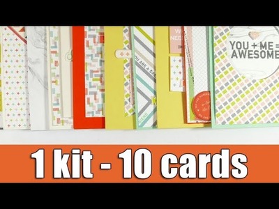 1 kit - 10 cards | SSS Agugust 2017