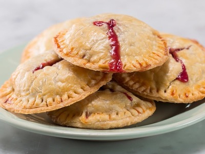 4-Ingredient Berries & Cream Hand Pies