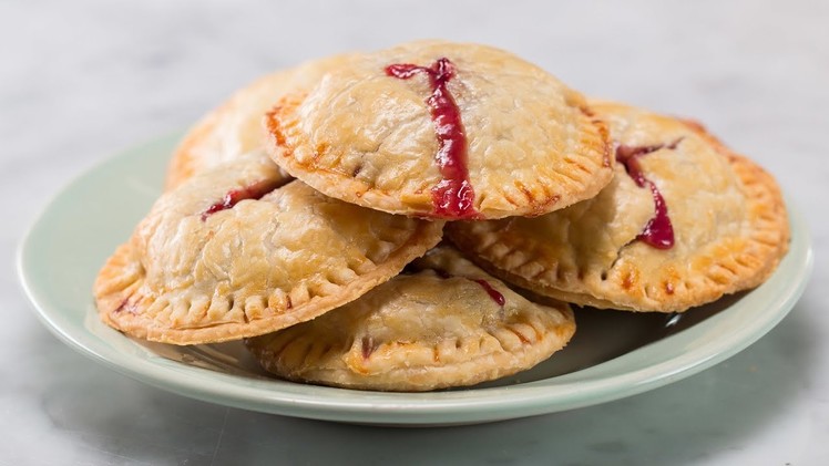 4-Ingredient Berries & Cream Hand Pies