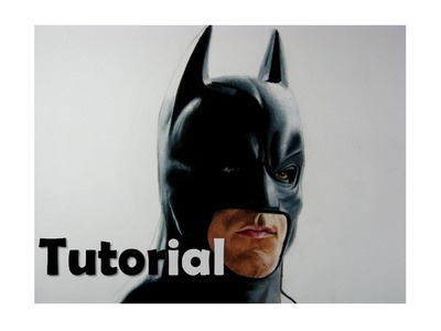 Cómo dibujar a Batman con colores. How to draw Batman