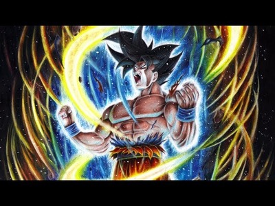 Cómo Dibujar a Goku "Ultra Instinct". Migatte no Gokui (Doctrina Egoísta)  - DRAGON BALL SUPER