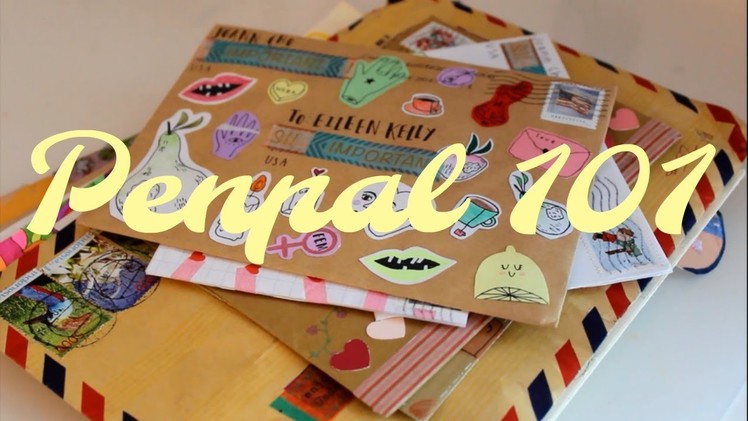 Decorating Envelopes | Penpal 101 Episode #2