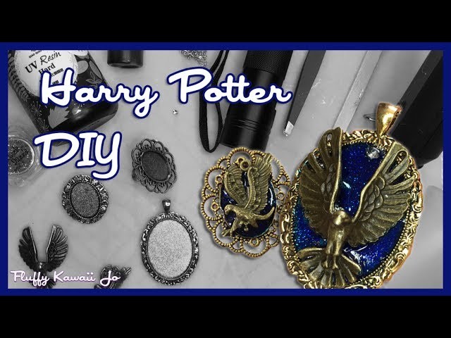 DIY Harry Potter Ravenclaw Necklace and Ring