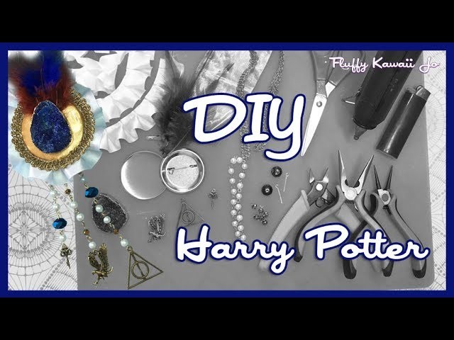 DIY Harry Potter Ravenclaw Rosette Brooch