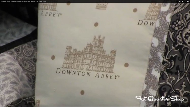 Downton Abbey - Andover Fabrics - 2013 Fall Quilt Market - Fat Quarter Shop