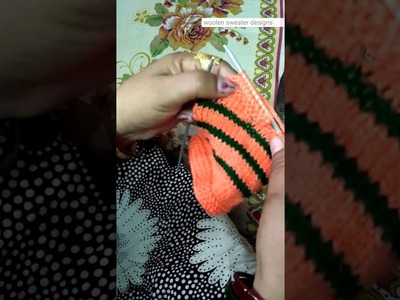 Easiest way to knit woolen socks | woolen socks for kids or baby in hindi - part 2