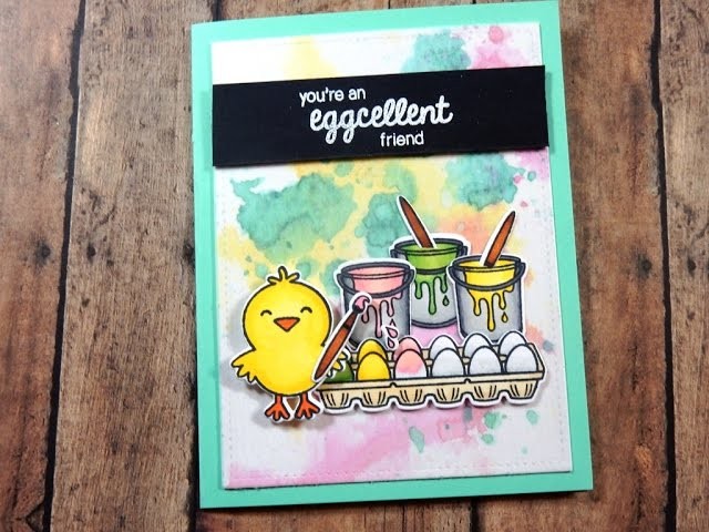 Easter Card Mini Series | Not2Shabby Shop | Sunny Studio A Good Egg | Card 2 of 3