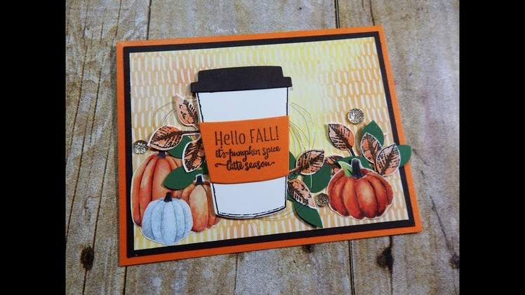 Fall Coffee Lovers Blog Hop 2017 | Stampin' Up Merry Cafe