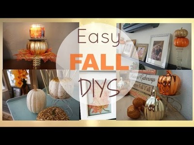 Fall DIY Decor| Dollar Tree DIYs| Megan Navarro| #FallDIYs