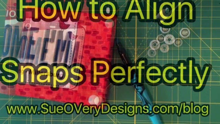 How To Align Snaps Perfectly