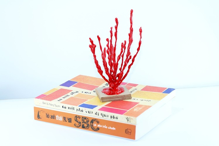 How to make a coral tree