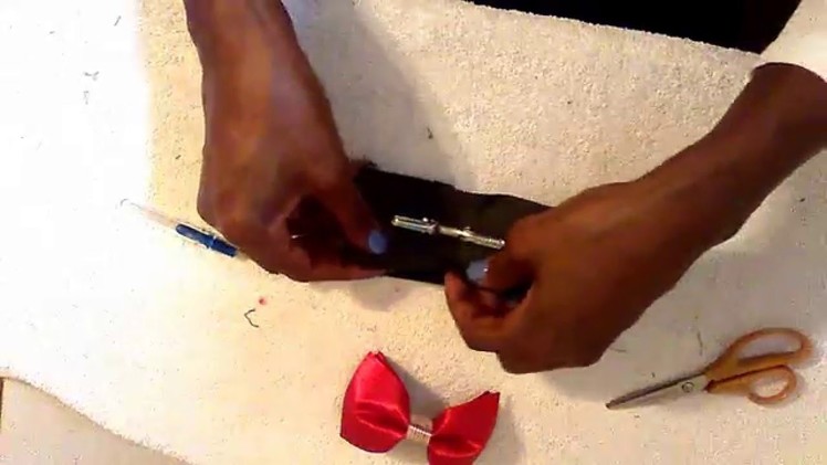 How to Make Clip-on Bow-Ties