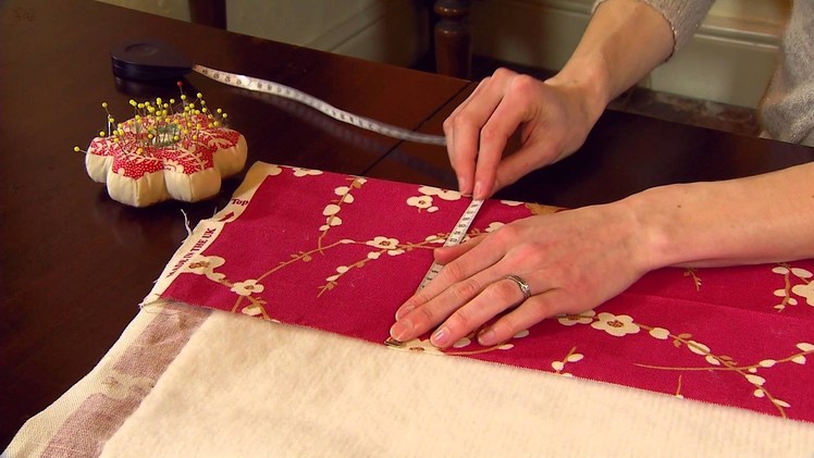 How to Make Thermally Lined Curtains - Part 3 of 5 - National Trust