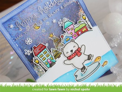 Lawn Fawn | Beary Happy Holidays + Winter Village