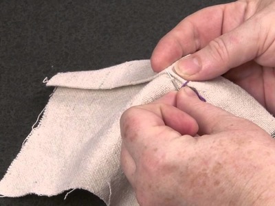 Left-Handed Hemming Stitch