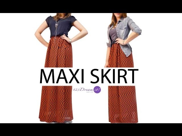 Maxi skirt Tutorial