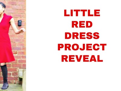 My Little Red Dress Project #thelittlereddressproject :Lekala 4437